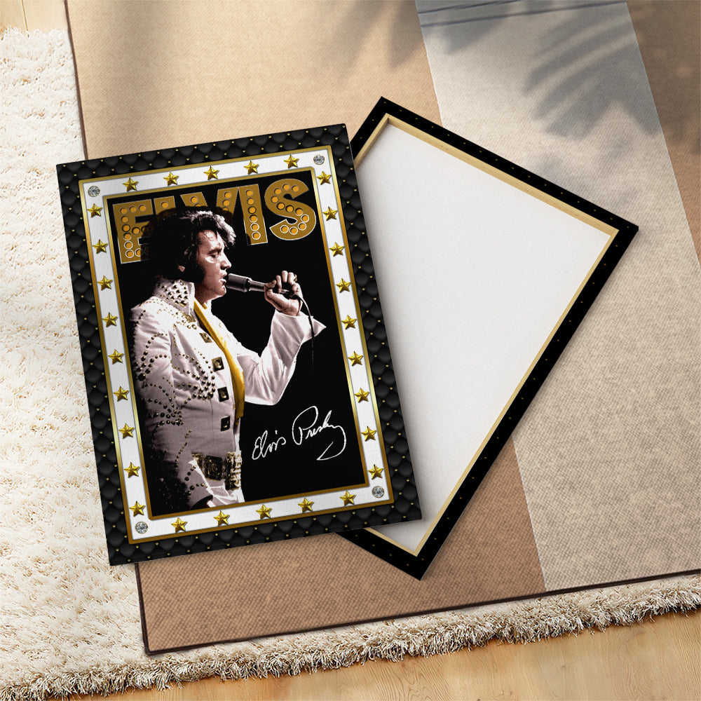 Elvis Presley Rectangle Canvas With Inner Frame – MAITM 8843