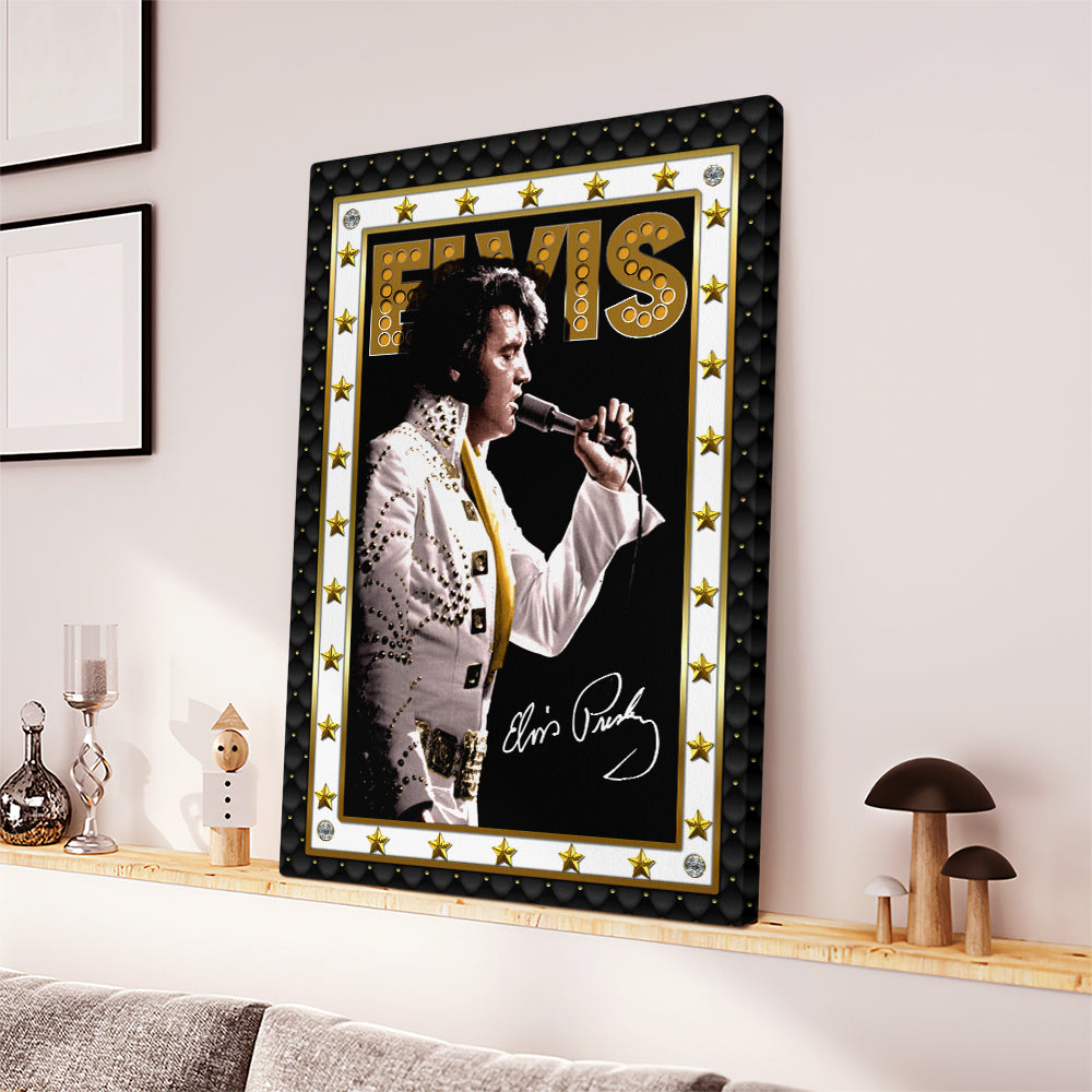 Elvis Presley Rectangle Canvas With Inner Frame – MAITM 8843