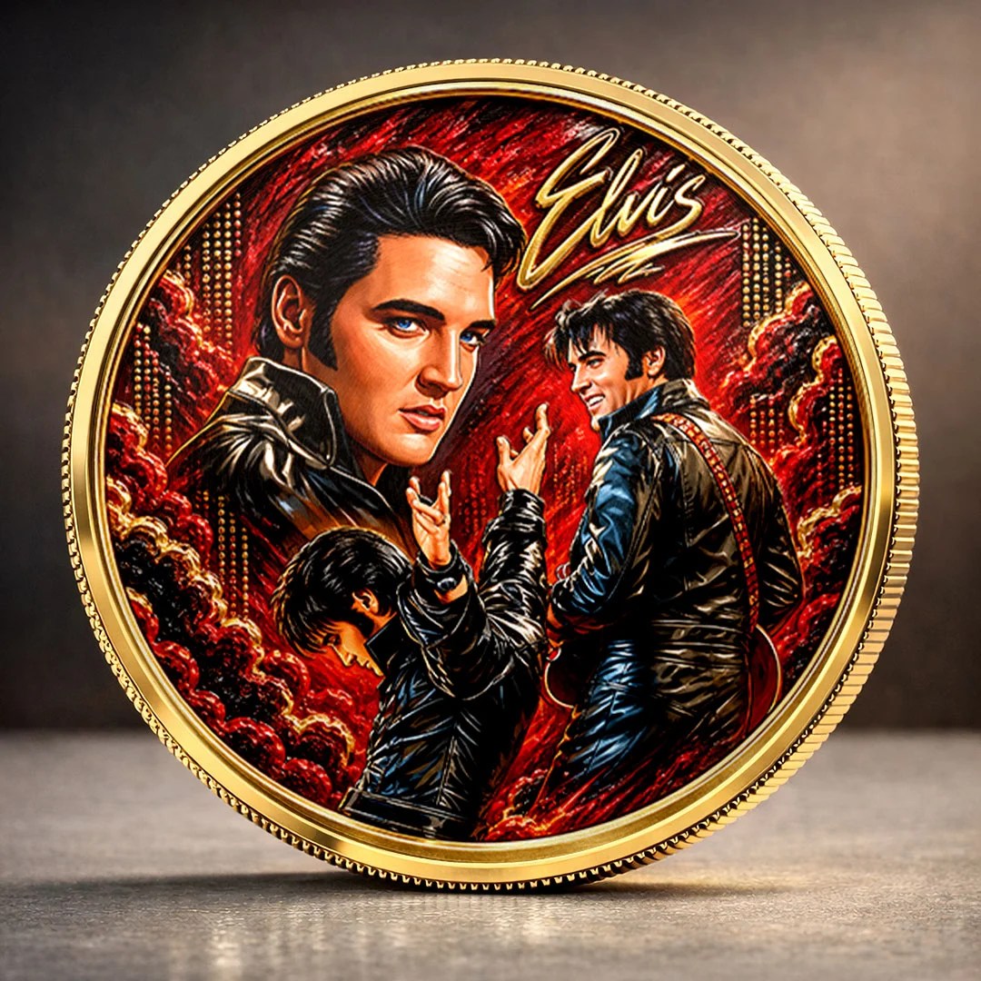 Elvis Presley Commemorative Coin – HOATT21556