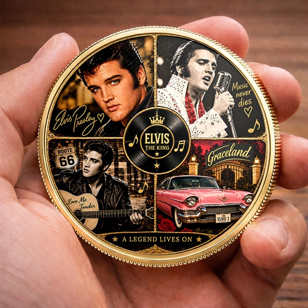 Elvis Presley Commemorative Coin – MAITM15324