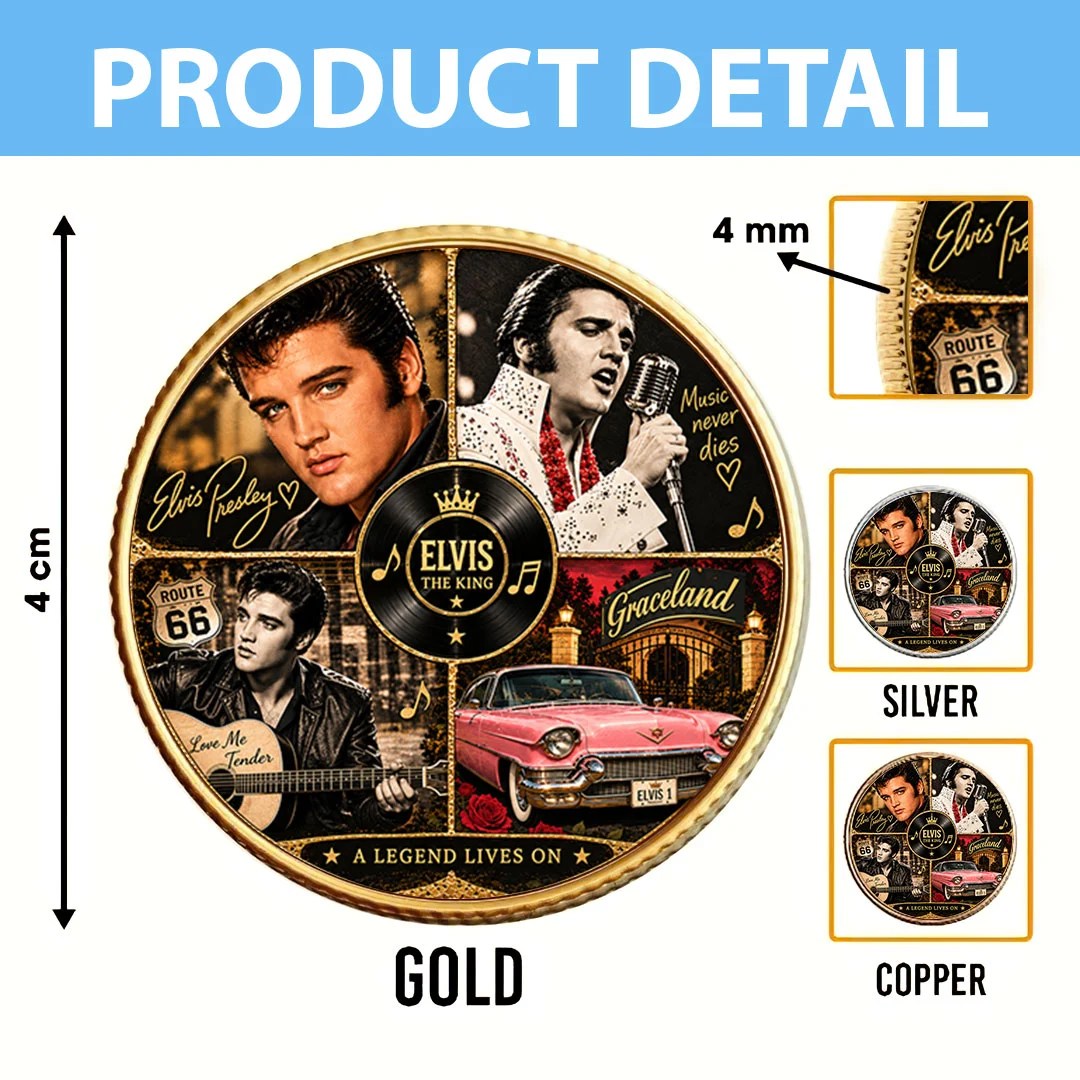 Elvis Presley Commemorative Coin – MAITM15324