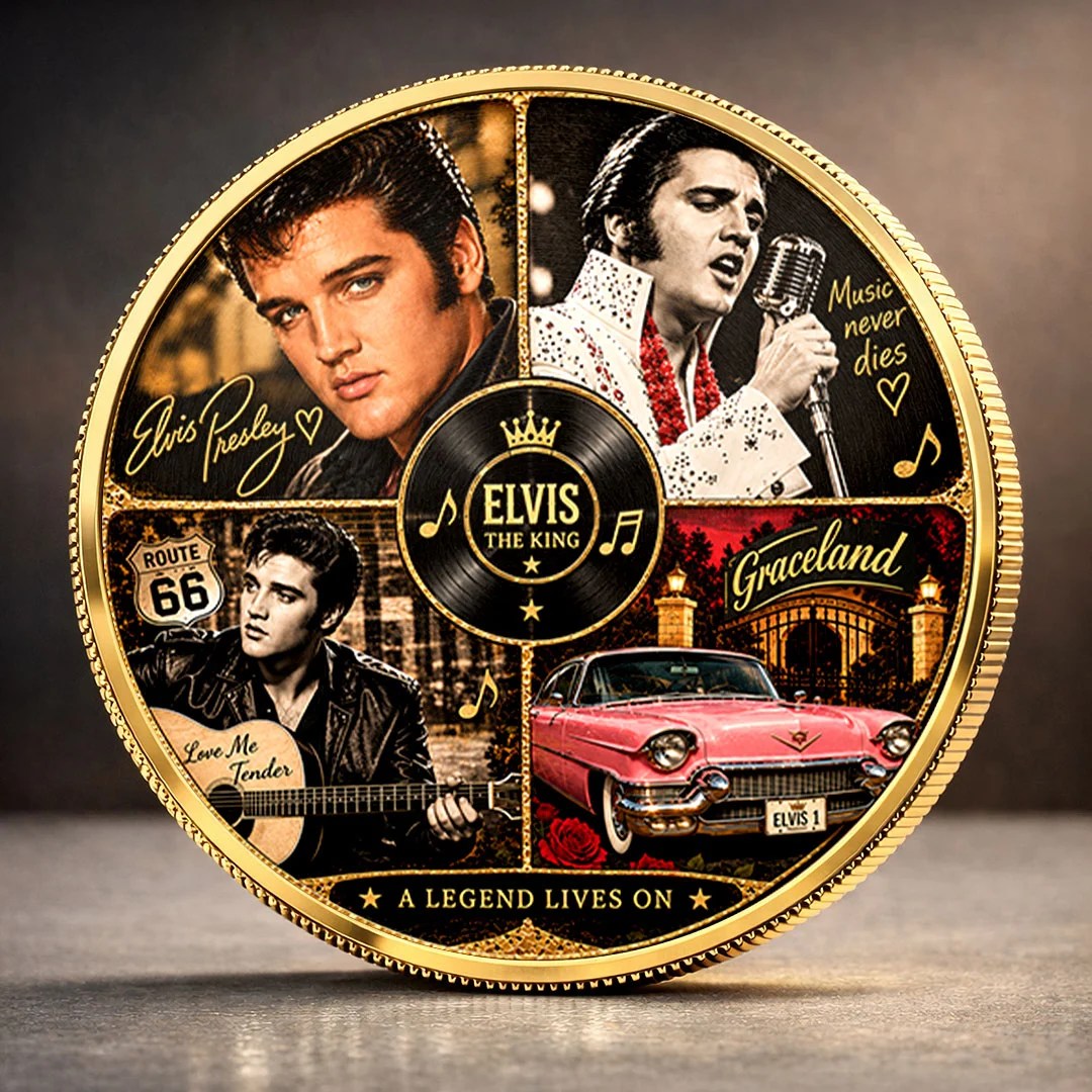 Elvis Presley Commemorative Coin – MAITM15324