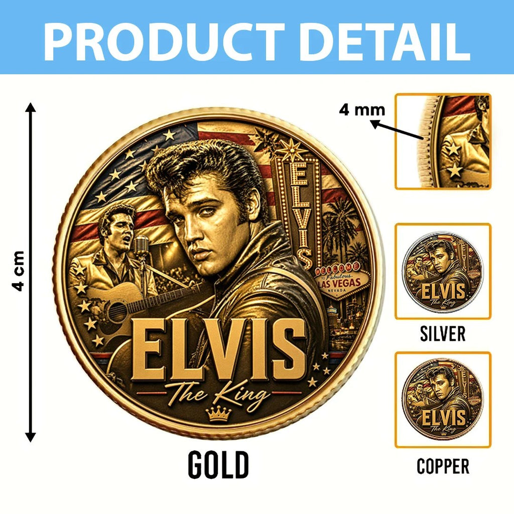 Elvis Presley Commemorative Coin – MAITM15325