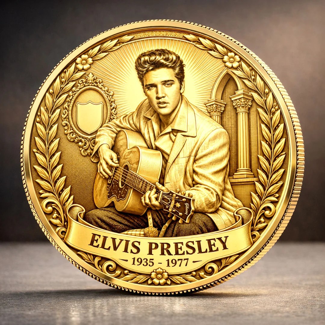 Elvis Presley Commemorative Coin – MAITM15357