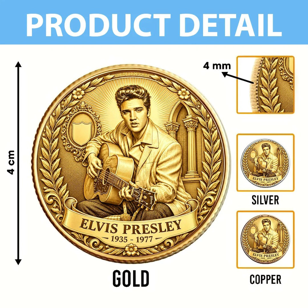 Elvis Presley Commemorative Coin – MAITM15357