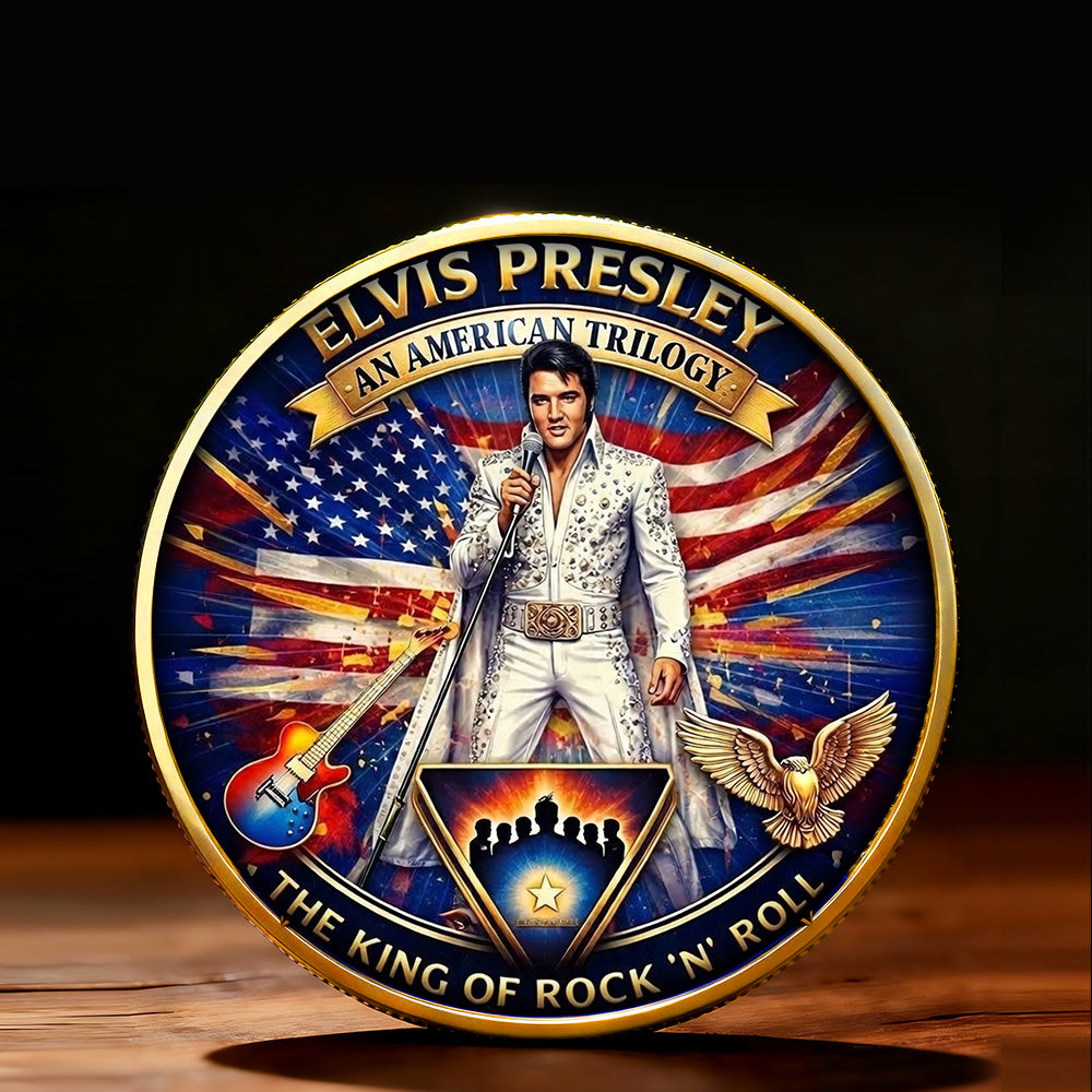 Elvis Presley Commemorative Coin – TMTHU4321