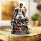 Elvis Presley Custom Shape Acrylic Plaque – TMTHU3671