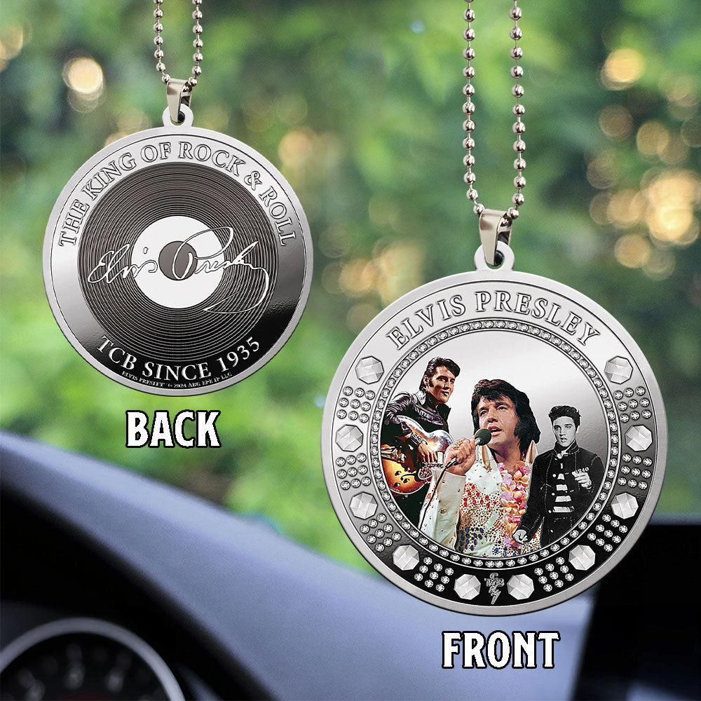 Elvis Presley Custom shape 2-sided Acrylic Car Ornament – MAITM12659
