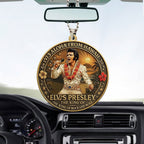 Elvis Presley Custom Shape 2-sided Acrylic Car Ornament – TANTN17059
