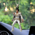 Elvis Presley Custom shape 2-sided Acrylic Car Ornament – TANTN22779