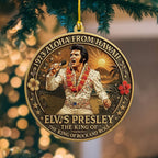 Elvis Presley Custom Shape 2-sided Acrylic Ornament – TANTN17058