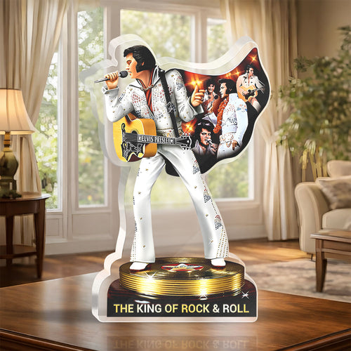 Elvis Presley Custom Shape Acrylic Plaque – HOATT16187