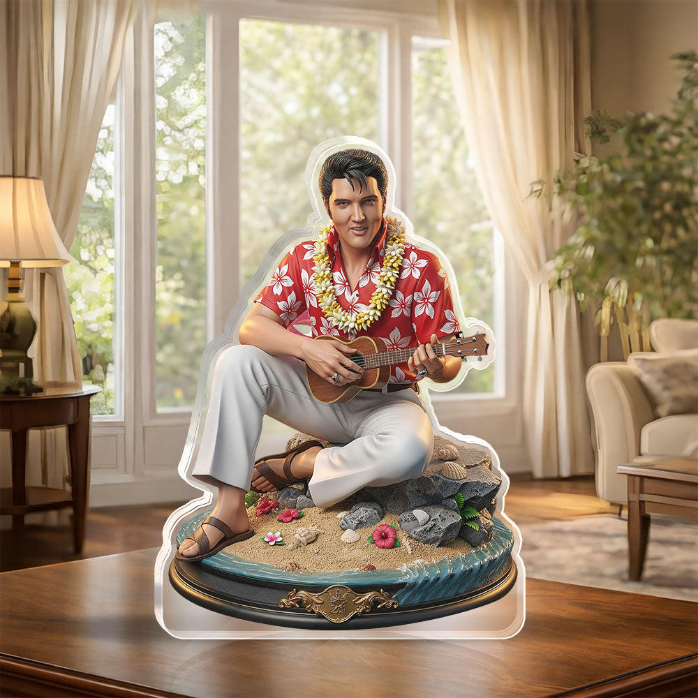 Elvis Presley Custom Shape Acrylic Plaque – MAITM14895