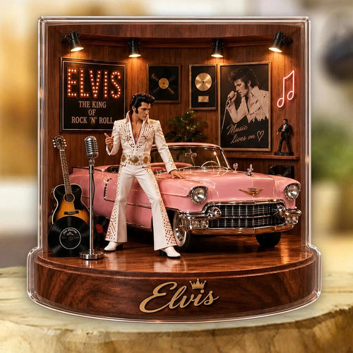 Elvis Presley Custom Shape Acrylic Plaque – MAITM15341