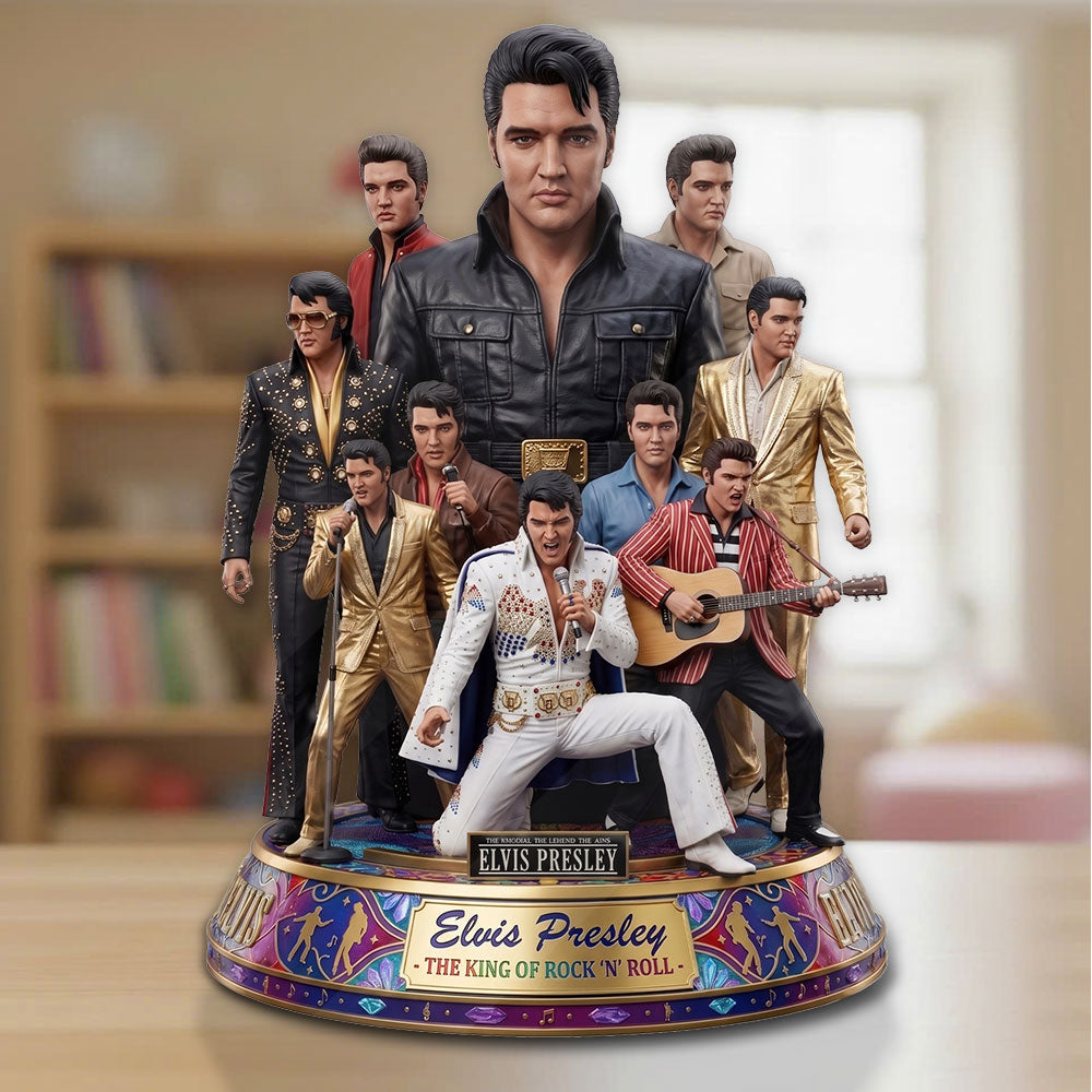 Elvis Presley Custom Shape Acrylic Plaque – TMTHU5944