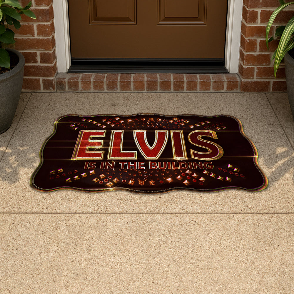 Elvis Presley Custom Shape Doormat – TANTN20818