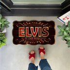 Elvis Presley Custom Shape Doormat – TANTN20818