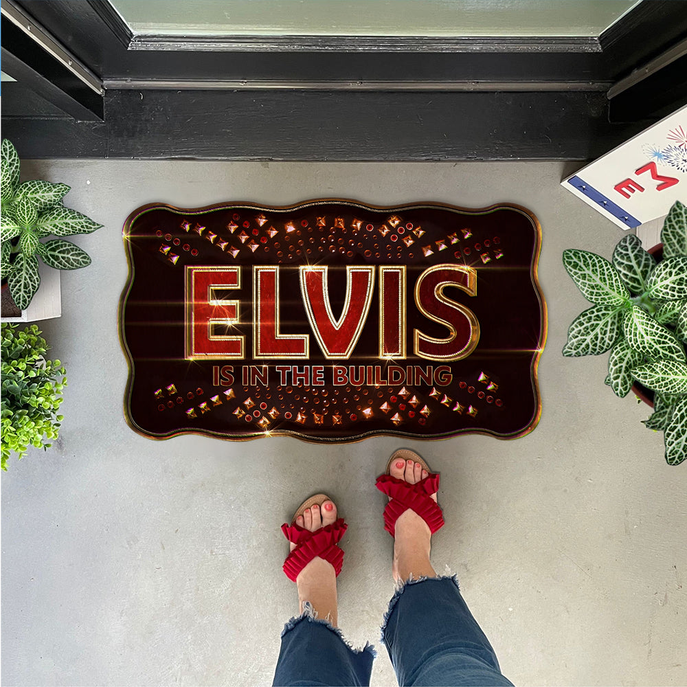 Elvis Presley Custom Shape Doormat – TANTN20818