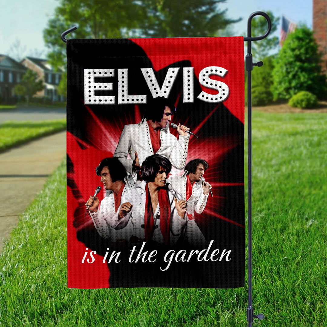 Elvis Presley Double-side Garden Flag – HOATT 11940