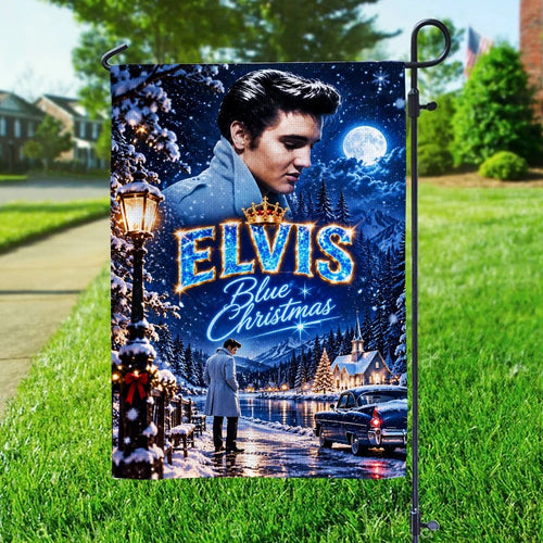 Elvis Presley Double-side Garden Flag – TANTN26021