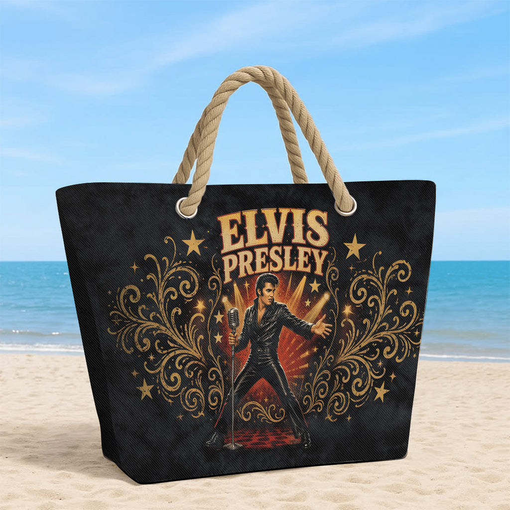Elvis Presley Hemp Rope Tote Bag – TANTN24722