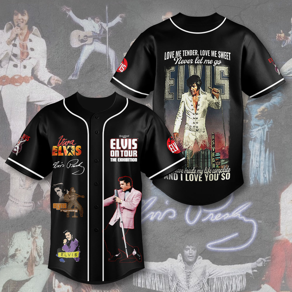 Elvis Presley Baseball Jersey – HUANNM 4600