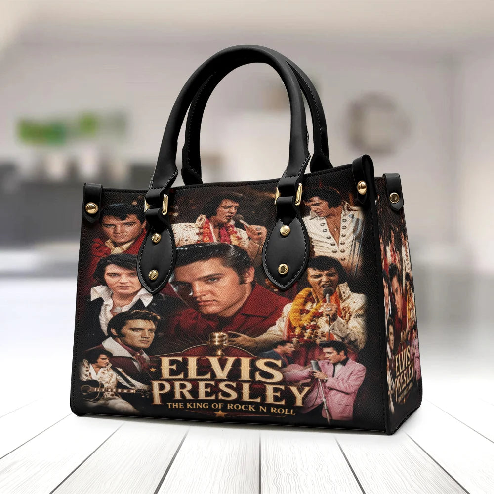 Elvis Presley Leather HandBag – TMTHU9113