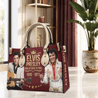 Elvis Presley Leather HandBag – TMTHU9455