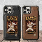 Elvis Presley Leather Wallet Phone Case – TMTHU7025