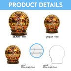 Elvis Presley Custom Shape Acrylic Light Box – TMTHU6692