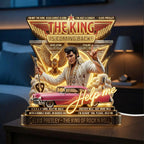 Elvis Presley Custom Shape Acrylic Light Box – TMTHU6902