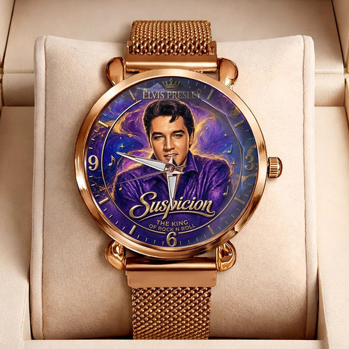 Elvis Presley Mesh Strap Quartz Watch – TMTHU10262