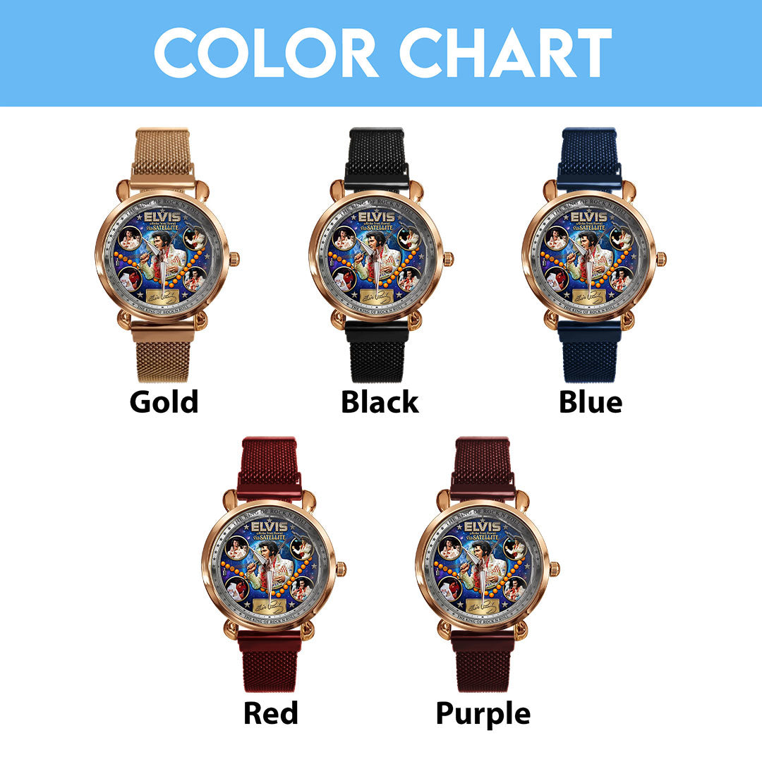 Elvis Presley Mesh Strap Quartz Watch – TMTHU6503
