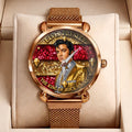Elvis Presley Mesh Strap Quartz Watch – TMTHU8702
