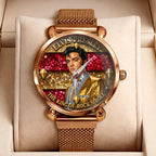 Elvis Presley Mesh Strap Quartz Watch – TMTHU8702
