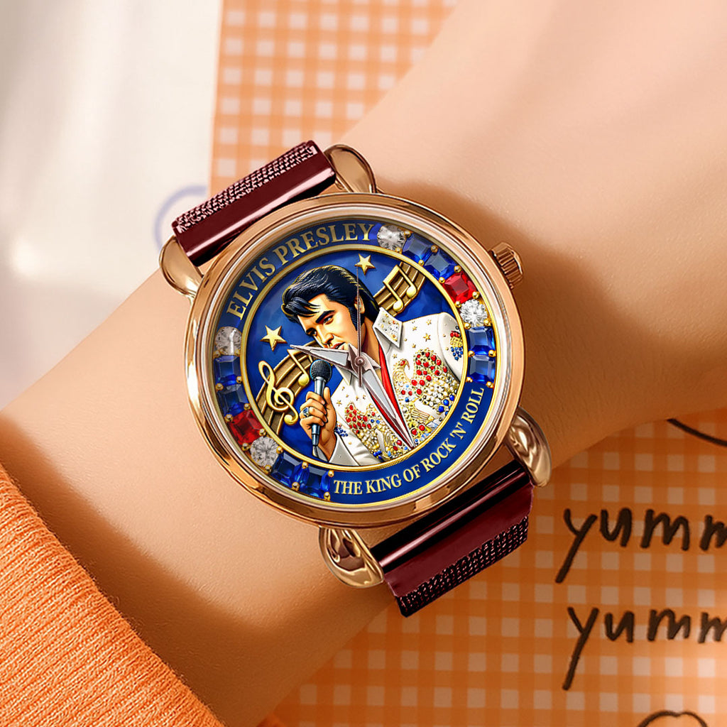 Elvis Presley Mesh Strap Quartz Watch – HOATT16465