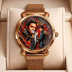 Elvis Presley Mesh Strap Quartz Watch – HOATT26818