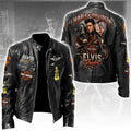 Elvis Presley Motorcycle Leather Jacket – TANTN26092