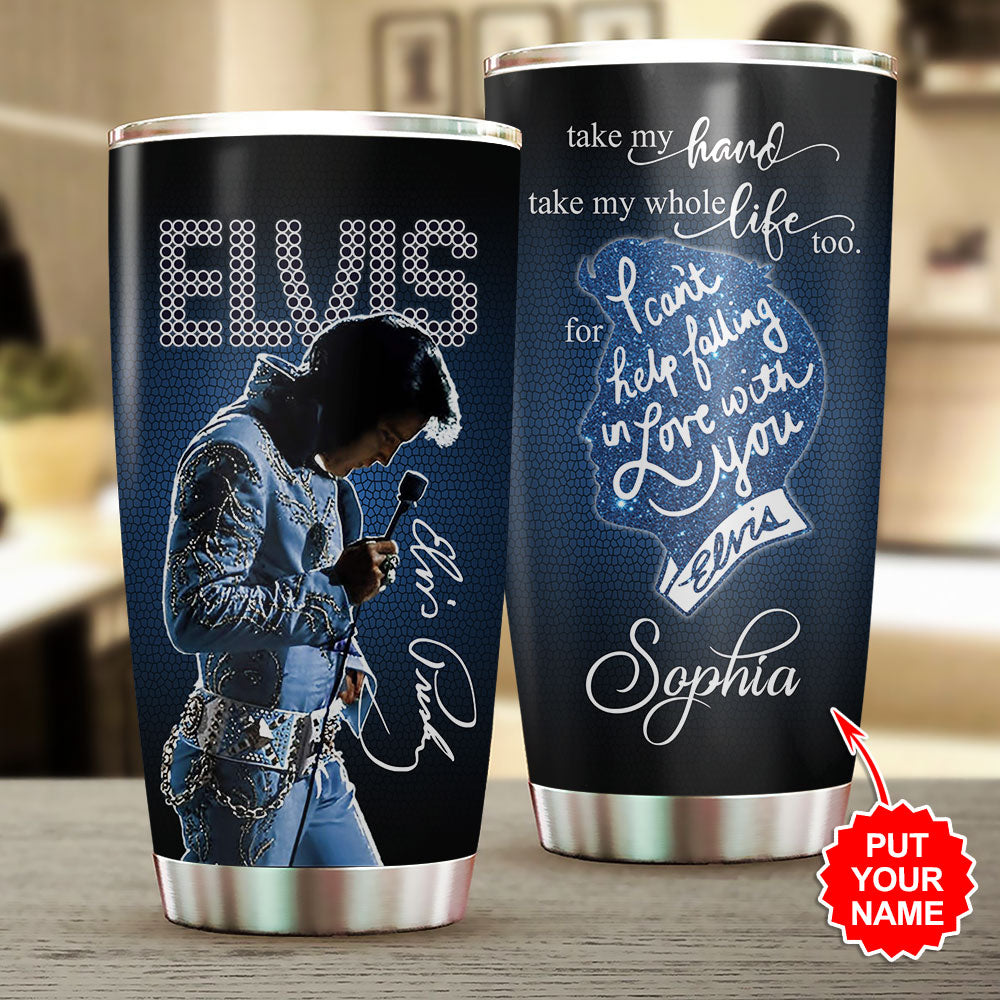 Personalized Elvis Presley Tumbler Cup – HOATT 4571