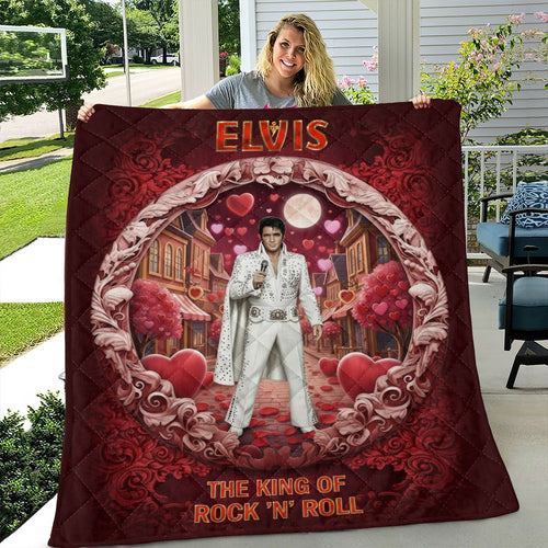 Elvis Presley Quilt Blanket – TMTHU3149