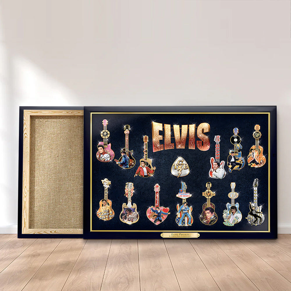 Elvis Presley Rectangle Canvas With Inner Frame – TMTHU5627
