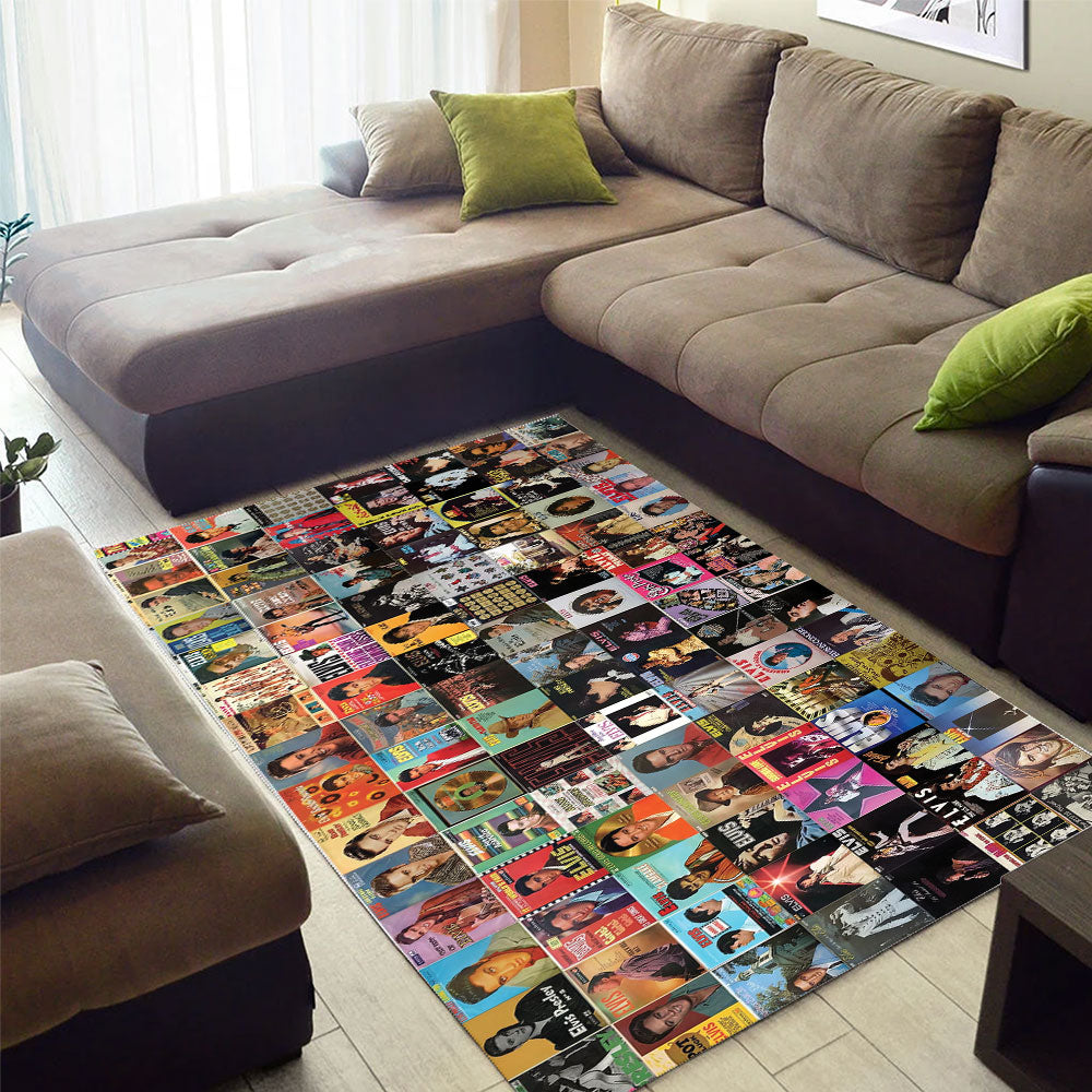 Elvis Presley Rectangular Rug – TMTHU7311