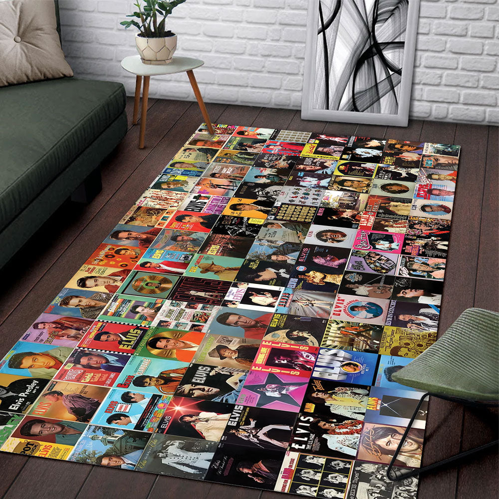 Elvis Presley Rectangular Rug – TMTHU7311