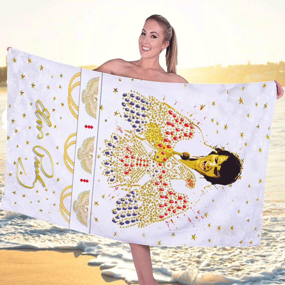 Elvis Presley Rectangle Beach Towel – GNE 2842