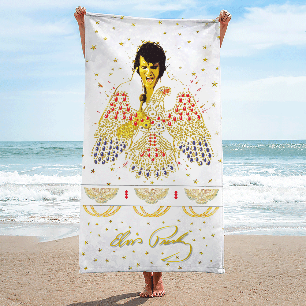 Elvis Presley Rectangle Beach Towel – GNE 2842