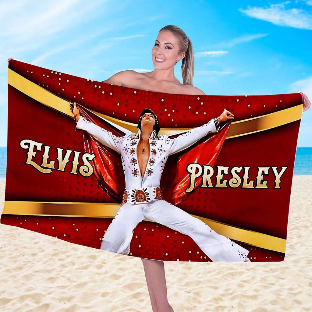 Elvis Presley Rectangle Beach Towel – MAITM 11727
