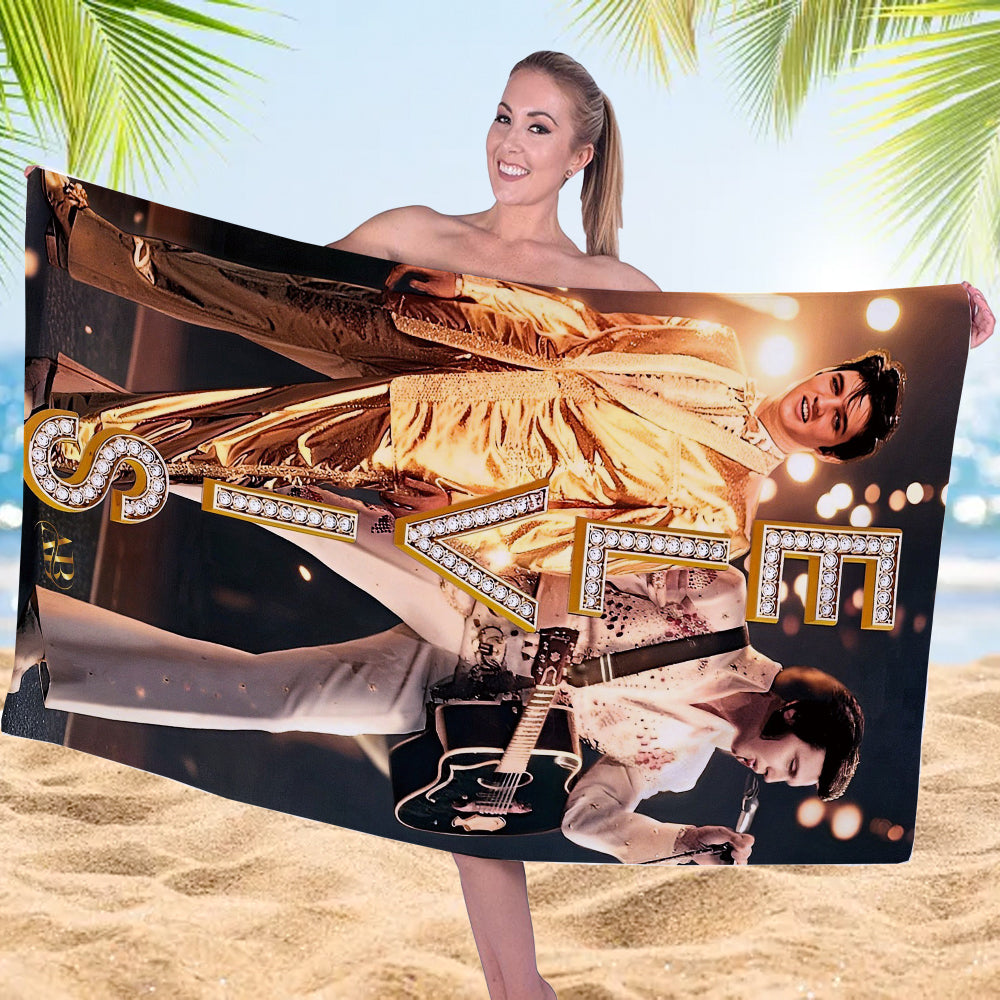 Elvis Presley Rectangle Beach Towel – MAITM 11728