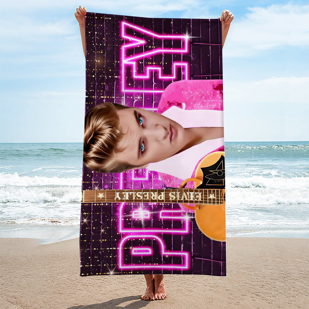 Elvis Presley Rectangle Beach Towel – MAITM 11786