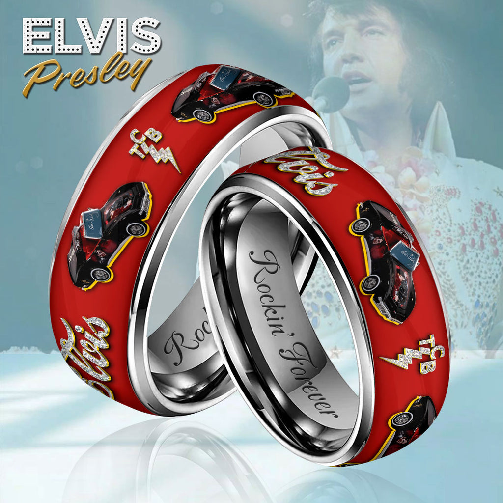Elvis Presley Black Stainless Steel Watch – GNE 252