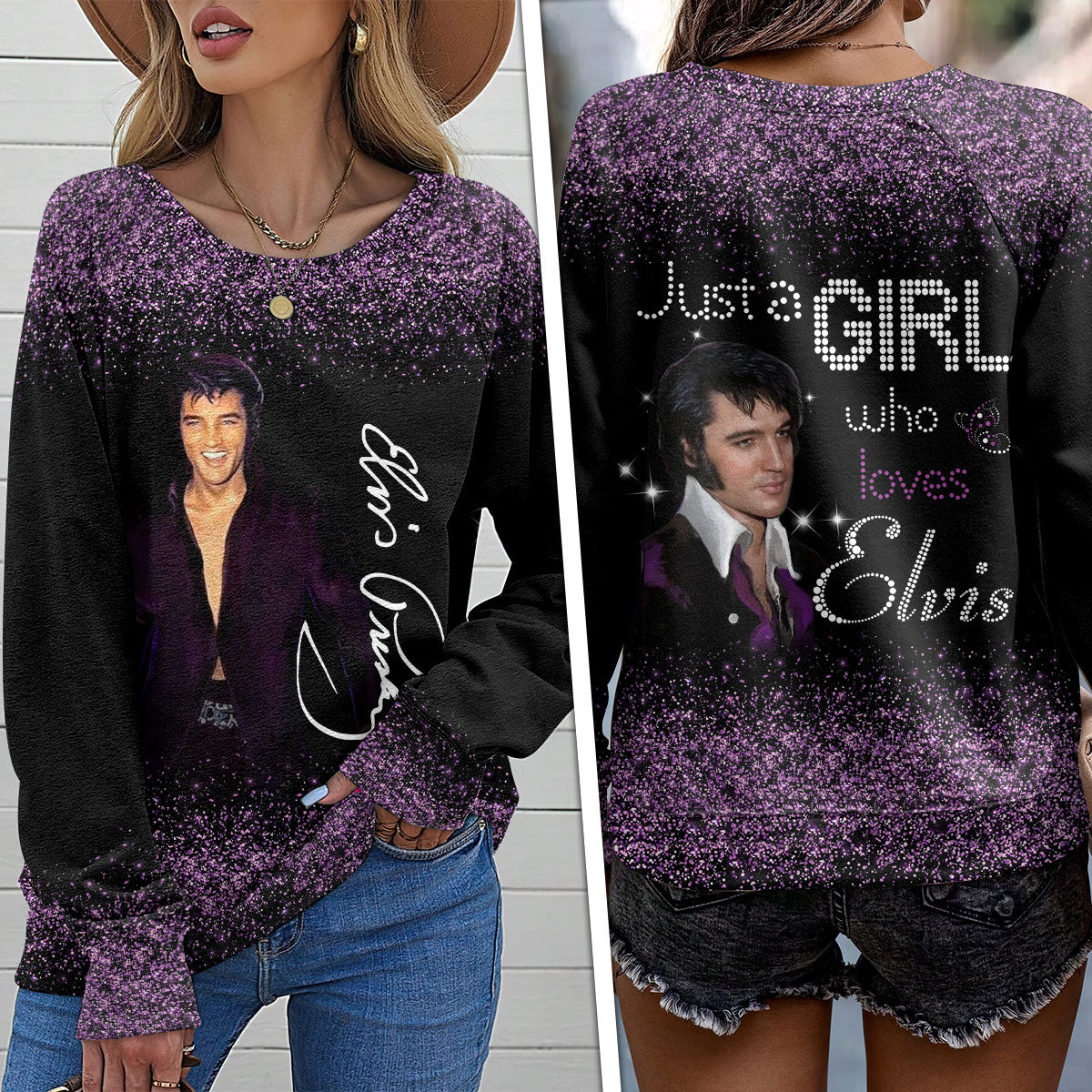 Elvis Presley Custom Shape 2-sided Keychain – NGHIAVT9224
